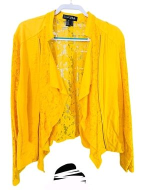 Yellow Lace Jacket 20